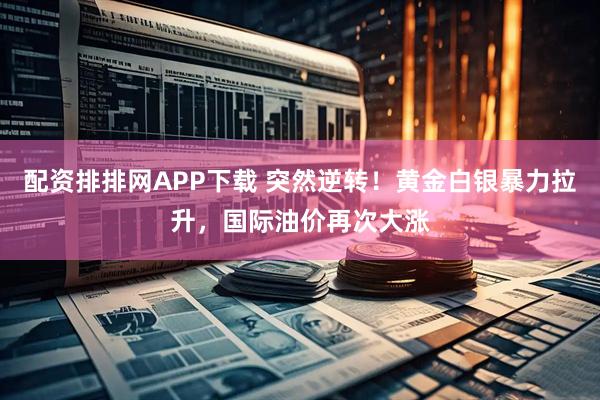 配资排排网APP下载 突然逆转！黄金白银暴力拉升，国际油价再次大涨